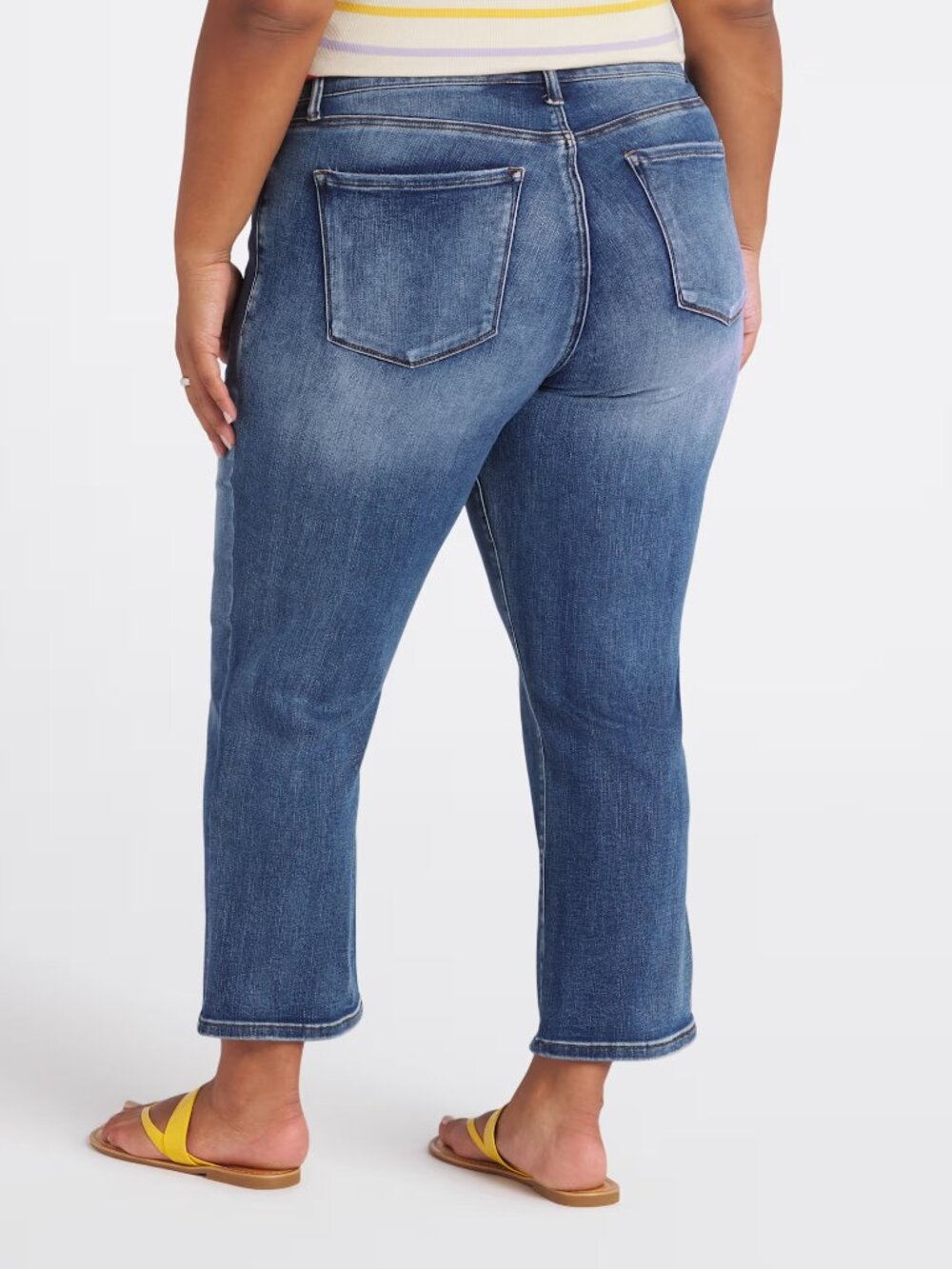 STS Blue | Paisley Cropped High Rise Straight Leg | 20W
